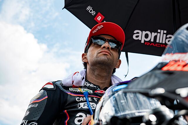 Jorge Mart�n, en la parrilla de Austria.