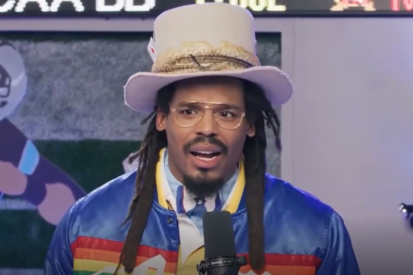 Cam Newton was left baffled that he didn't get a call from the...