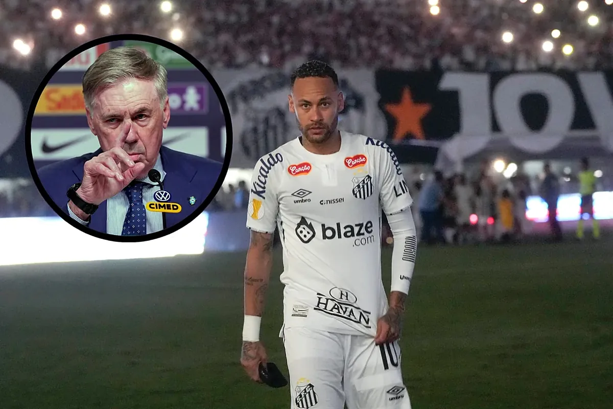 Neymar's father furious after Ancelotti forgets about his son