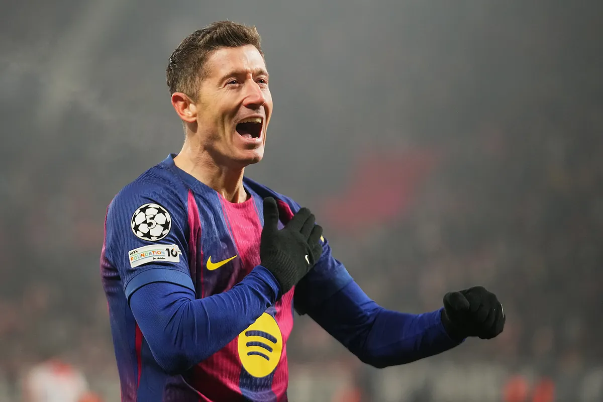 Robert Lewandowski has surpassed his Borussia Dortmund stats at Barcelona