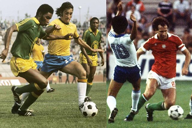 The national soccer teams with the worst records at the World Cups