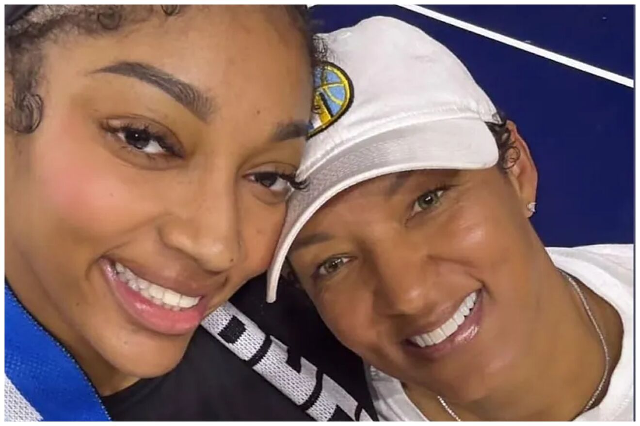 Angel Reese and her mother