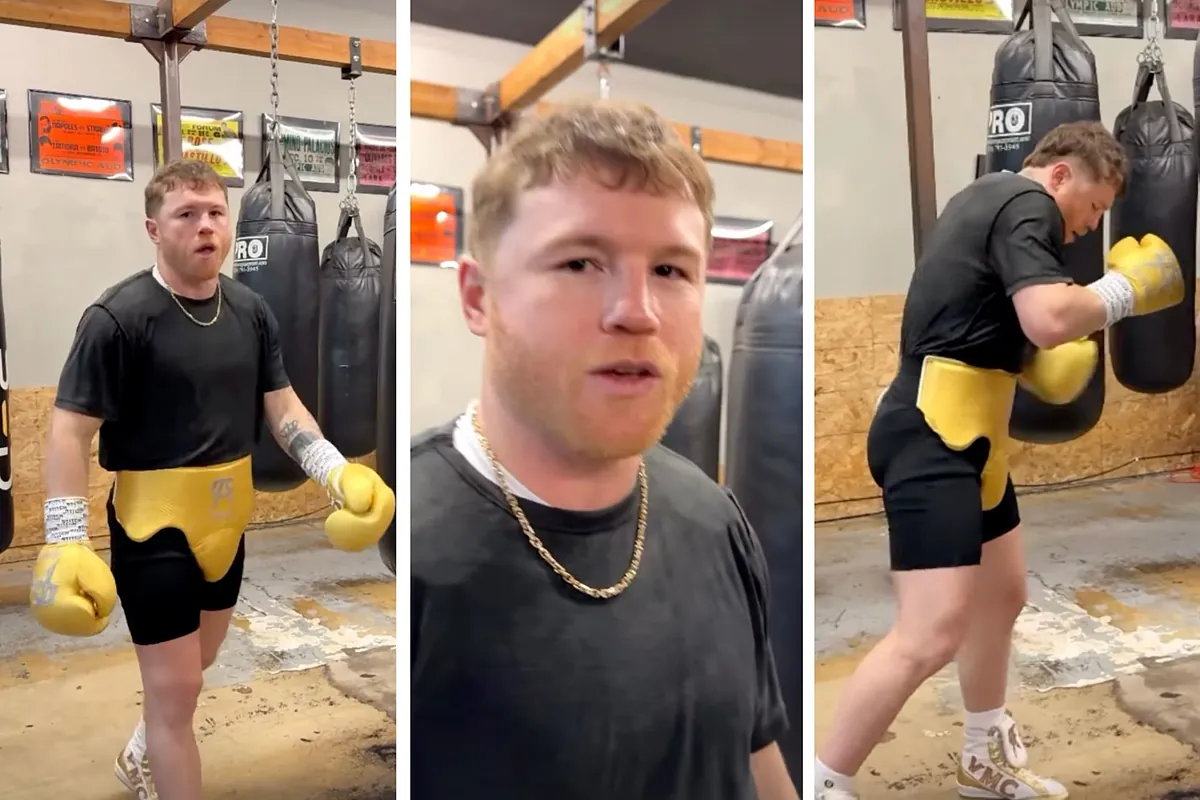 Canelo back to work after surprising college enrollment
