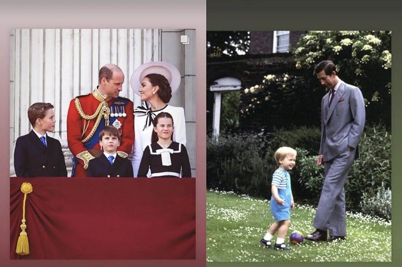 Kate Middleton wishes Prince William a happy Father's Day with photo of their kids at the beach