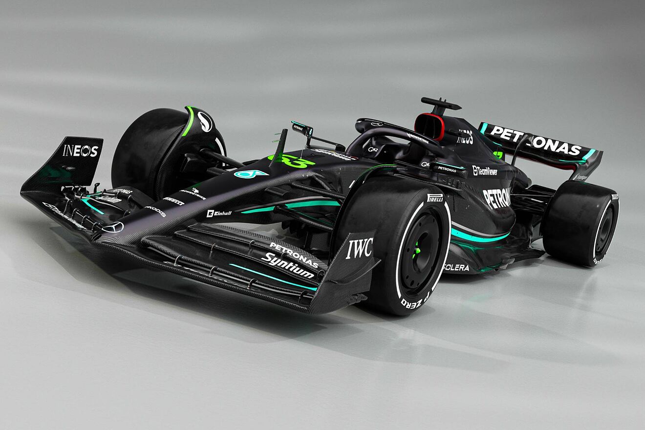 Mercedes W14, Hamilton's new gem.