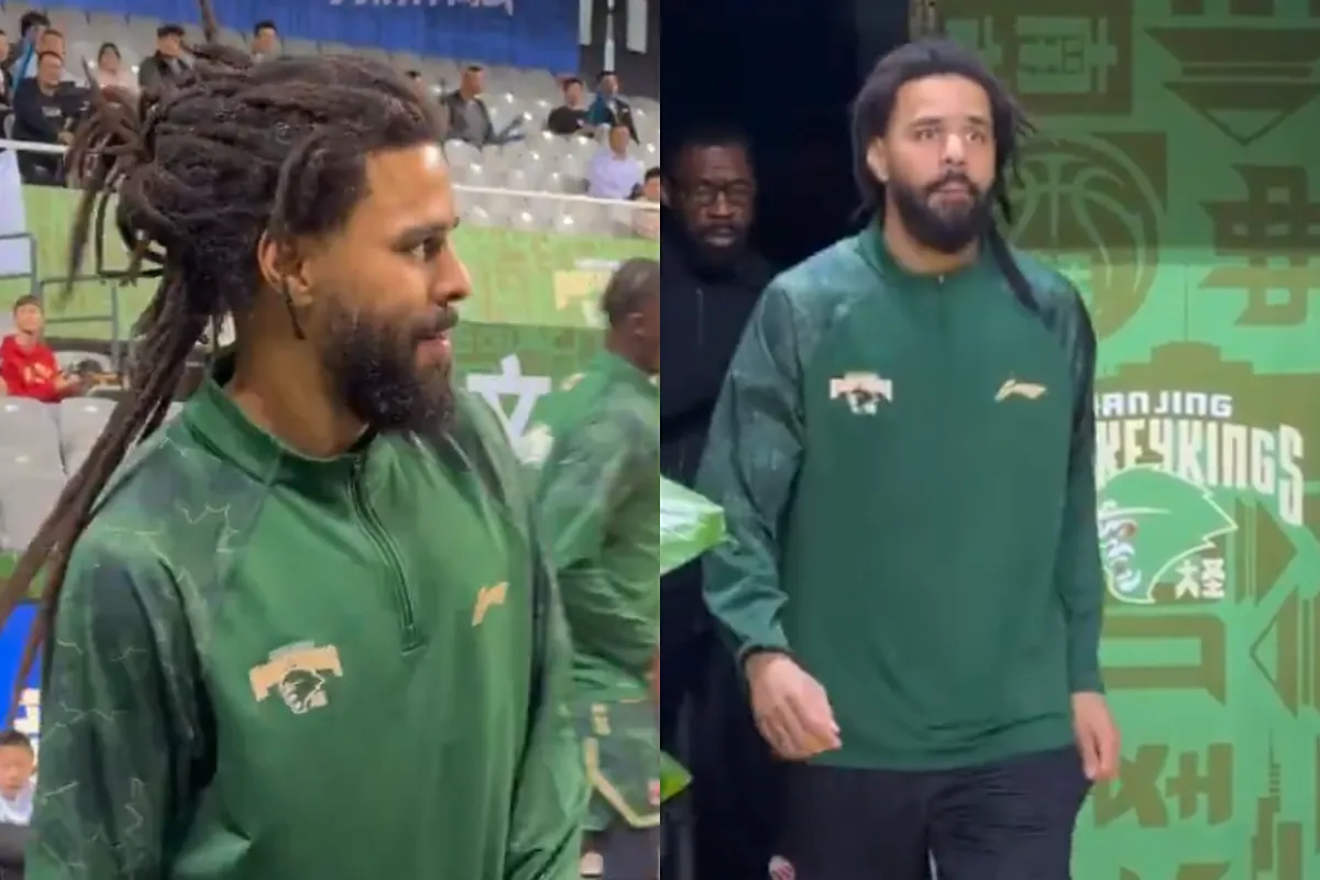 J Cole's first practice with Chinese basketball team comes with mixed reviews
