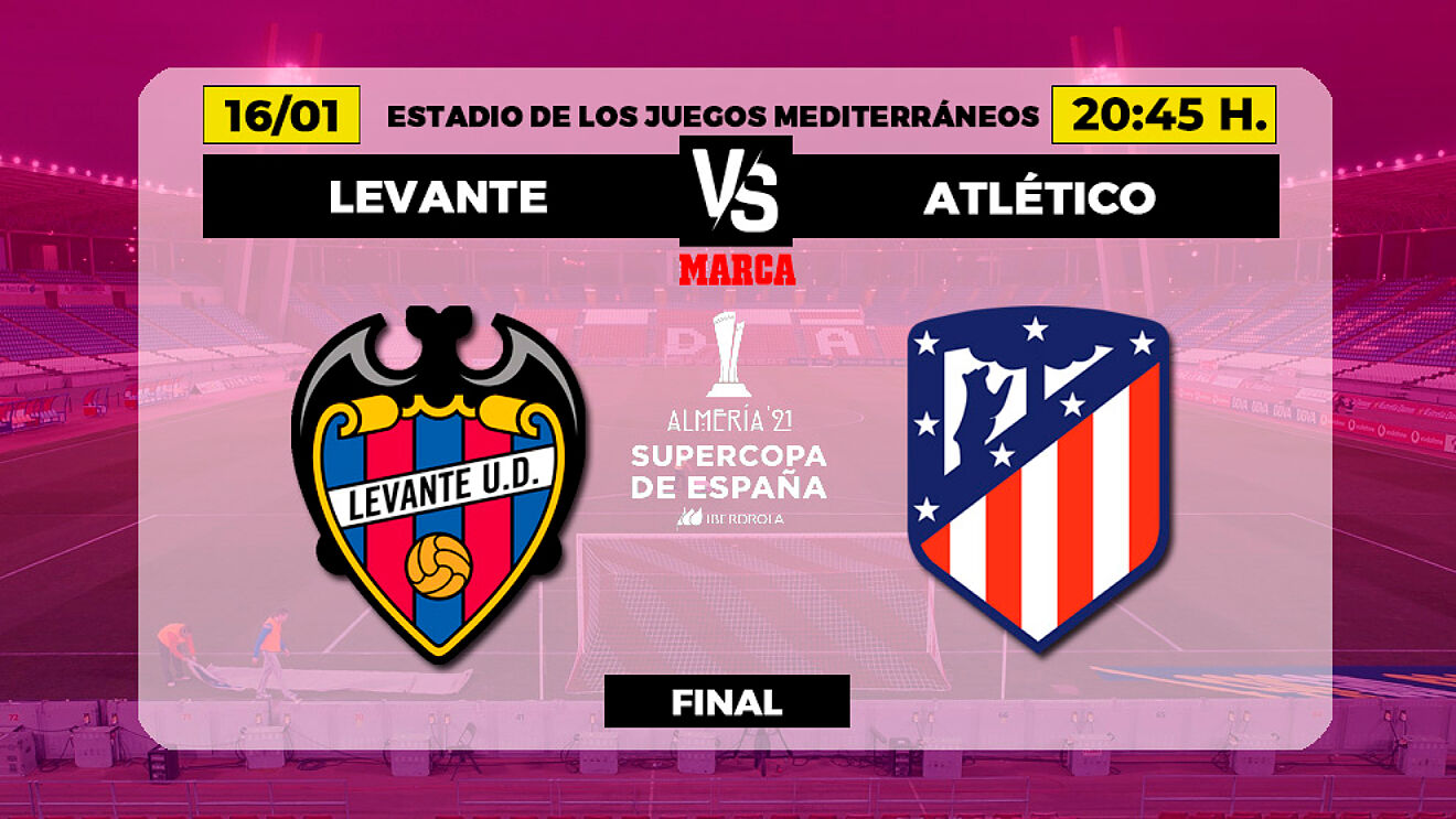 Supercopa de España: Levante - Atlético de Madrid: resumen, resultado y ...