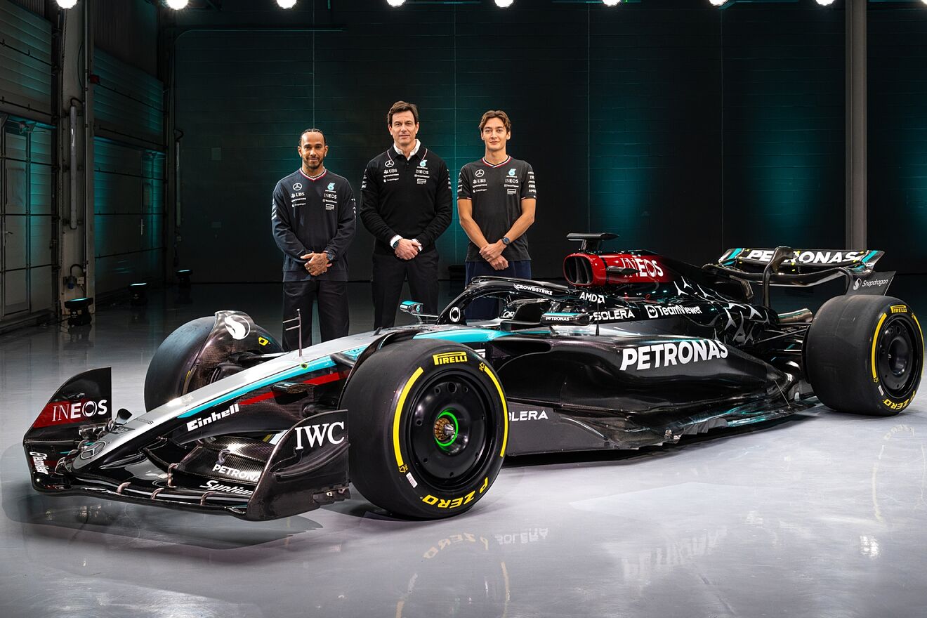 Wolff, Hamilton and Russell.