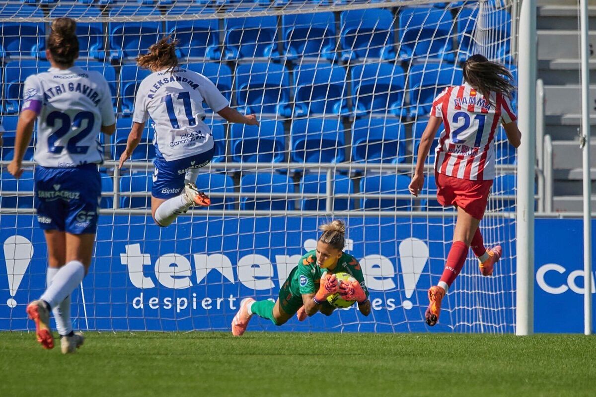 Resumen gráfico del encuentro en Adeje