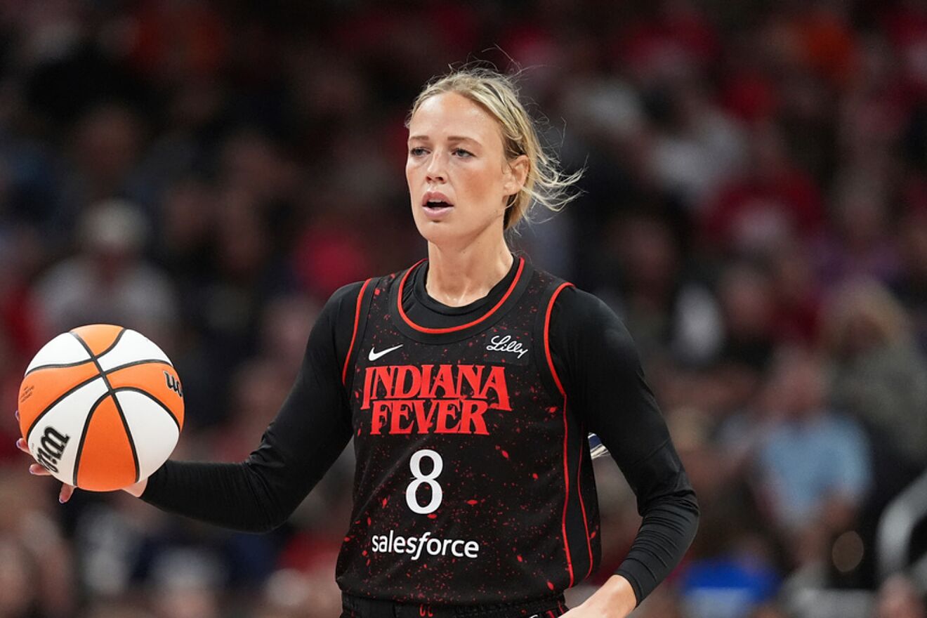 IIndiana Fever guard Sophie Cunningham