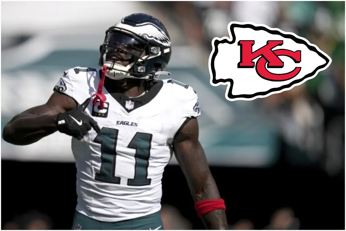How Chiefs entered a trade for AJ Brown after Eagles signed Hollywood ...