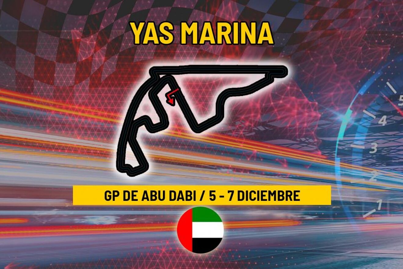 Abu Dhabi GP F1 2025: schedule, when is it and where to watch the race on TV at Yas Marina