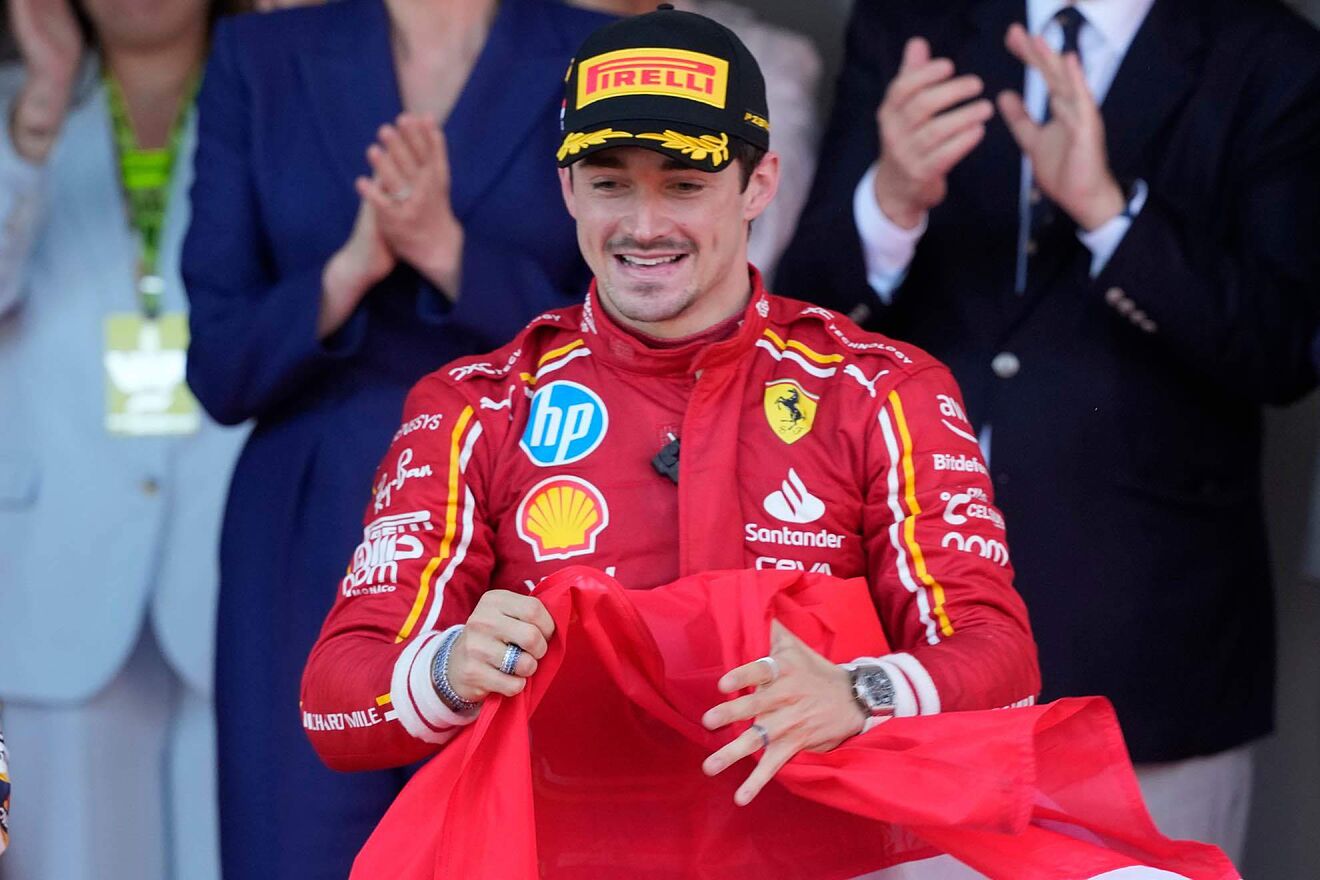 Charles Leclerc won his first Monaco Grand Prix