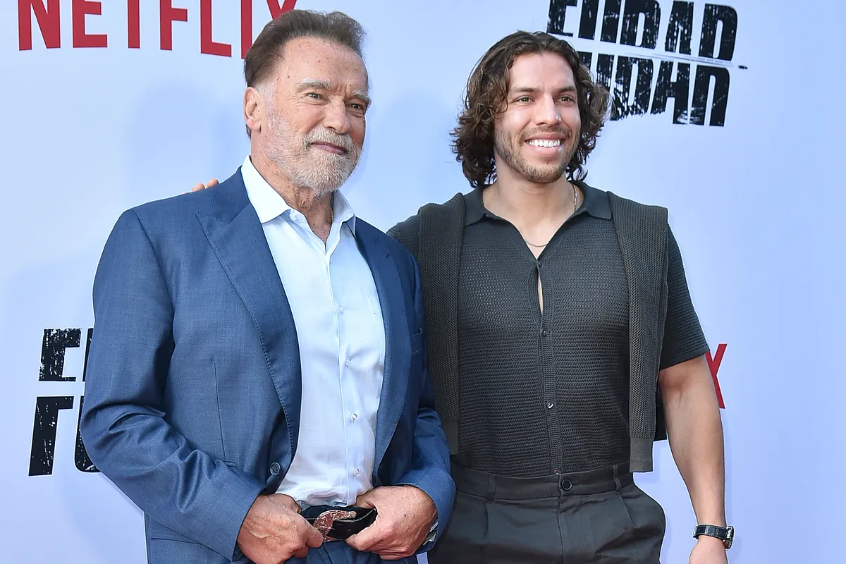 Schwarzenegger's son Joseph Baena makes a splash in first bodybuilding competition