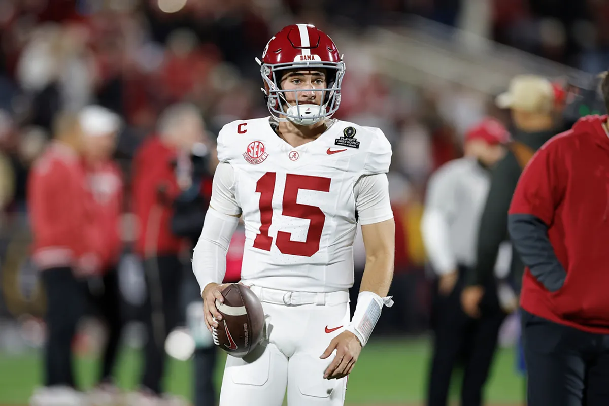 Ty Simpson to the Jets? Alabama star QB shares love for Gang Green at NFL Combine