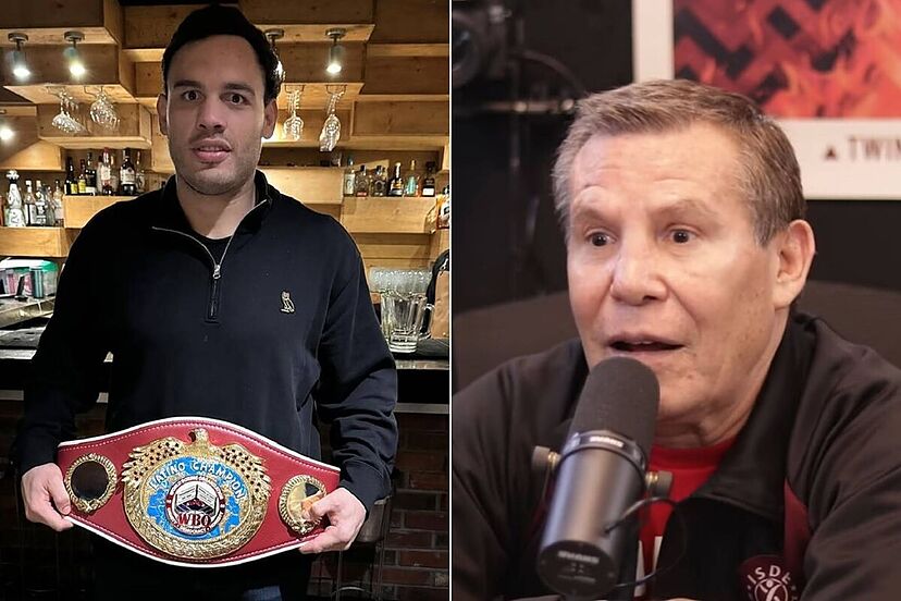 Julio Cesar Chavez breaks down as he remembers Chavez Jr.'s reproaches:  "You care more about drugs than me" | Marca
