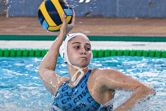 Elena Ruiz, autora de cuatro goles ante el Sabadell