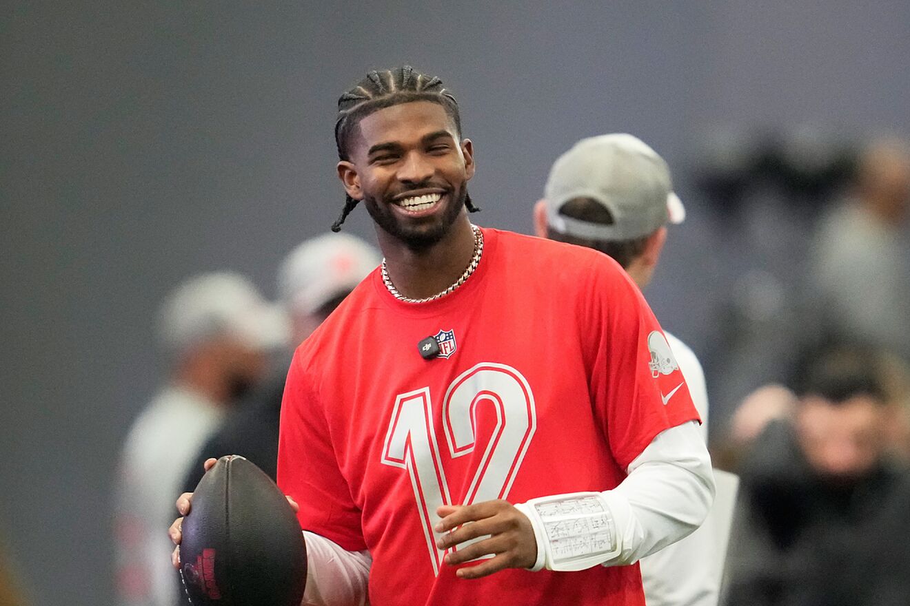 Shedeur Sanders has been told he could be starting the season as the...