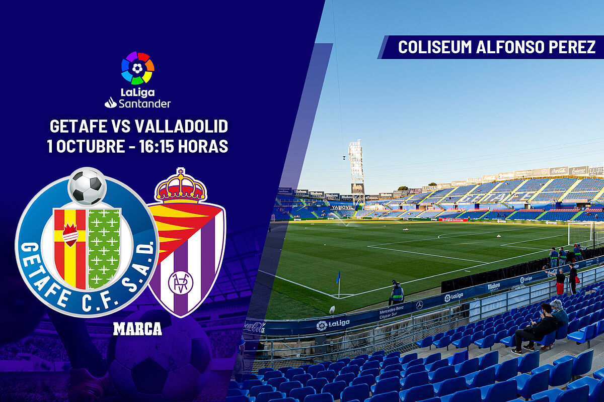 LaLiga Santander: Getafe - Valladolid: Horario y dónde ver en TV hoy el ...
