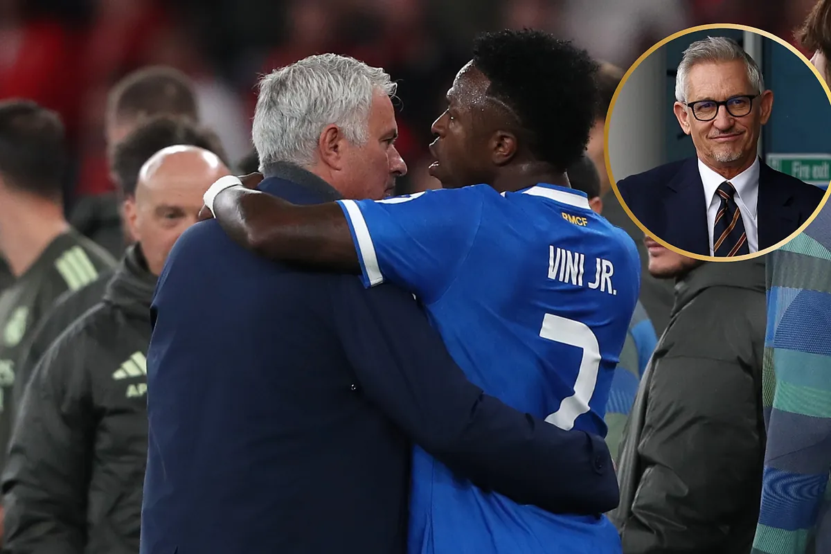 Lineker's viral speech with message to Mourinho: “He blamed Vinicius and that's manipulation”