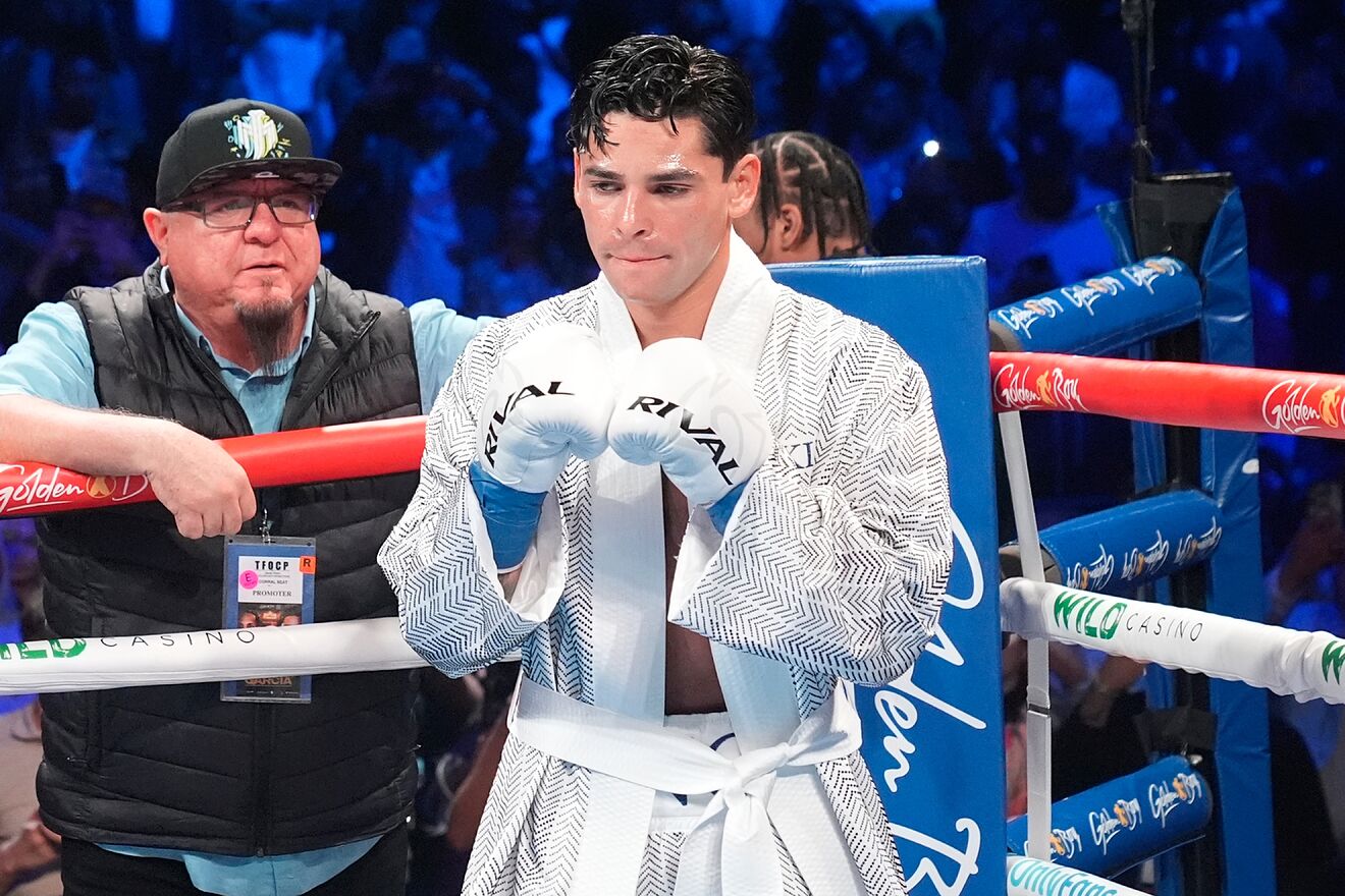Ryan Garcia is already thinking about his return to the ring.