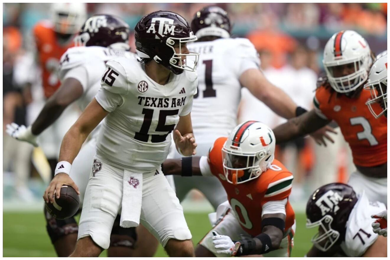 Texas A&M vs Miami Hurricanes in September 2023
