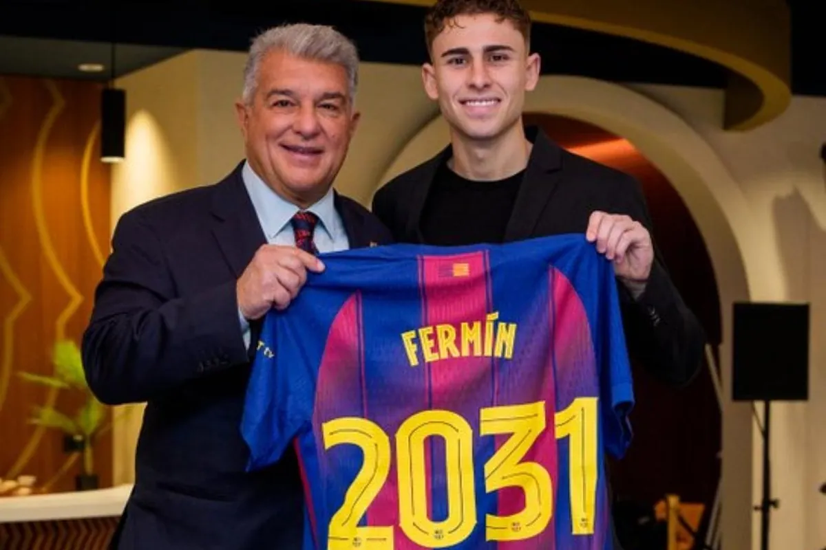 Fermín declares his eternal love for Barcelona: "I live for Barça"