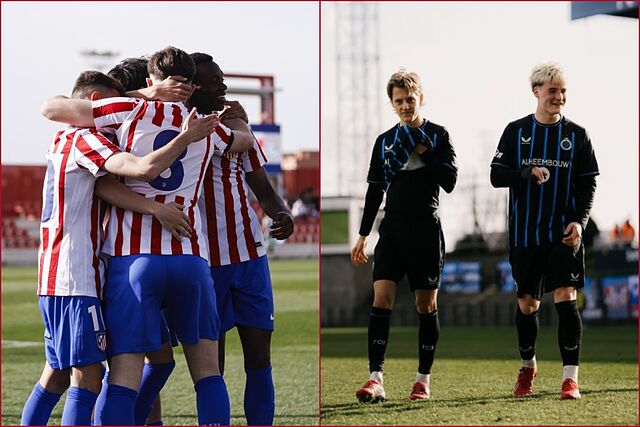 Cuartos de final Atl�tico de Madrid contra el Brujas