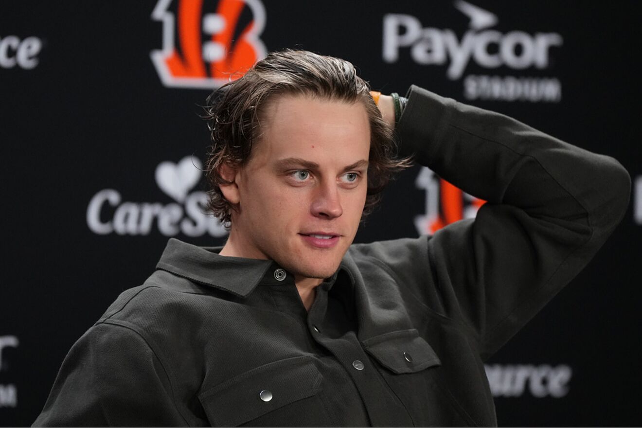 Cincinnati Bengals quarterback Joe Burrow