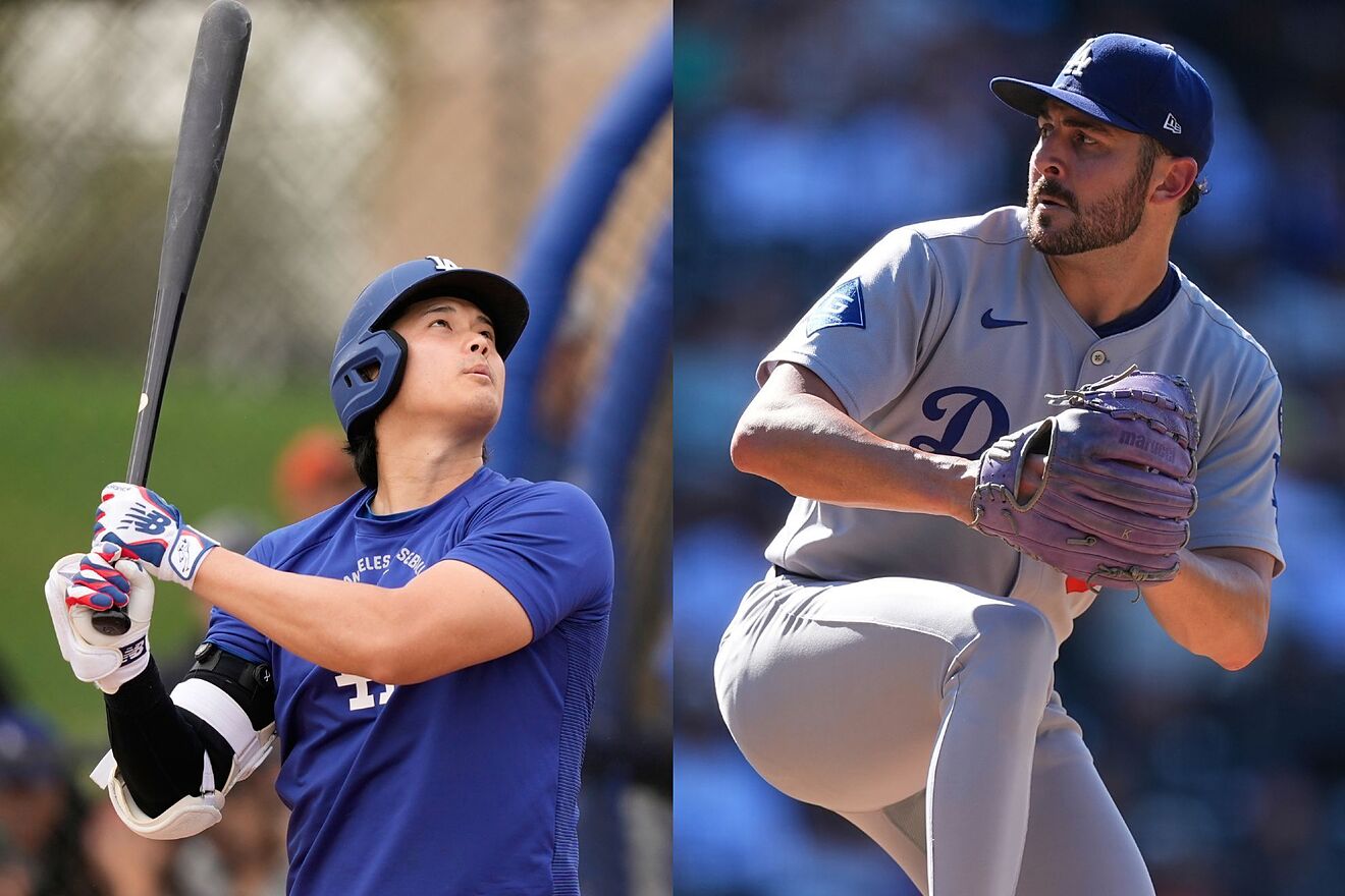 Shohei Ohtani struck out again by Alex Vesia as Dodgers workout turns...