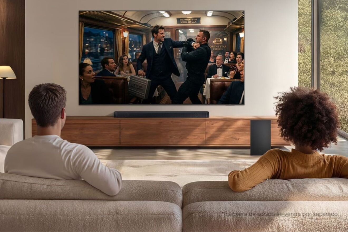 Disfruta de tus películas, series y deportes con un nivel de detalle superior con esta smart TV de Samsung.