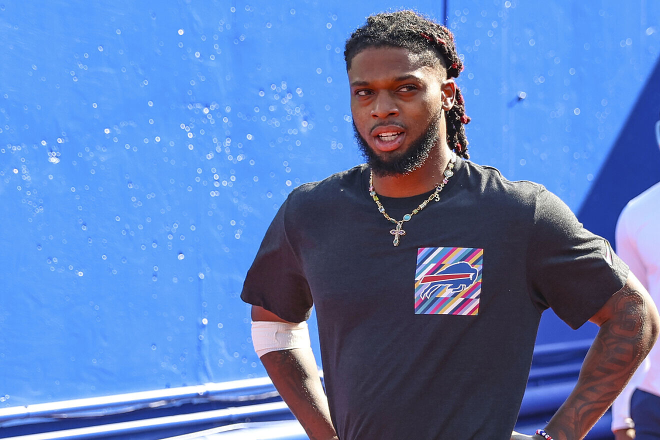 Buffalo Bills safety Damar Hamlin