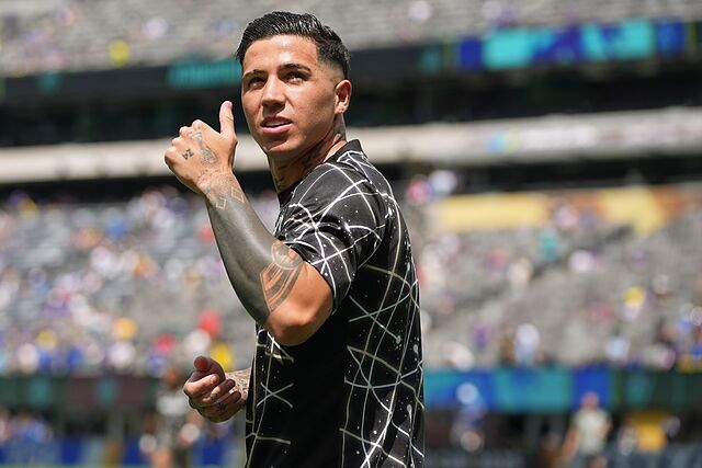 Enzo, durante el Mundial de clubes del pasado verano.