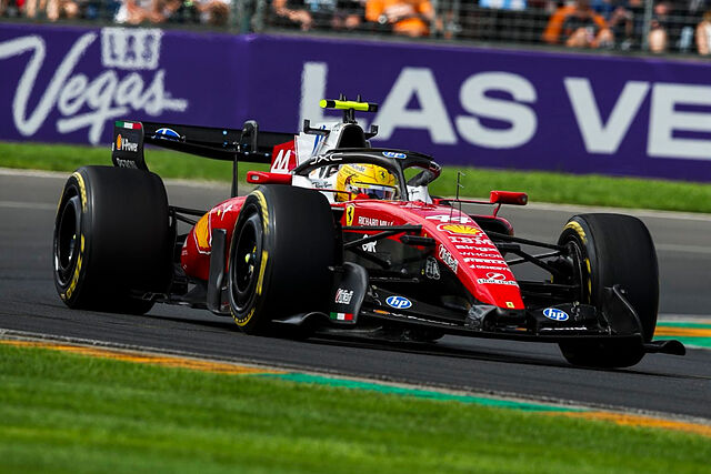 Lewis Hamilton, durante el reciente Gran Premio de Australia de F1.