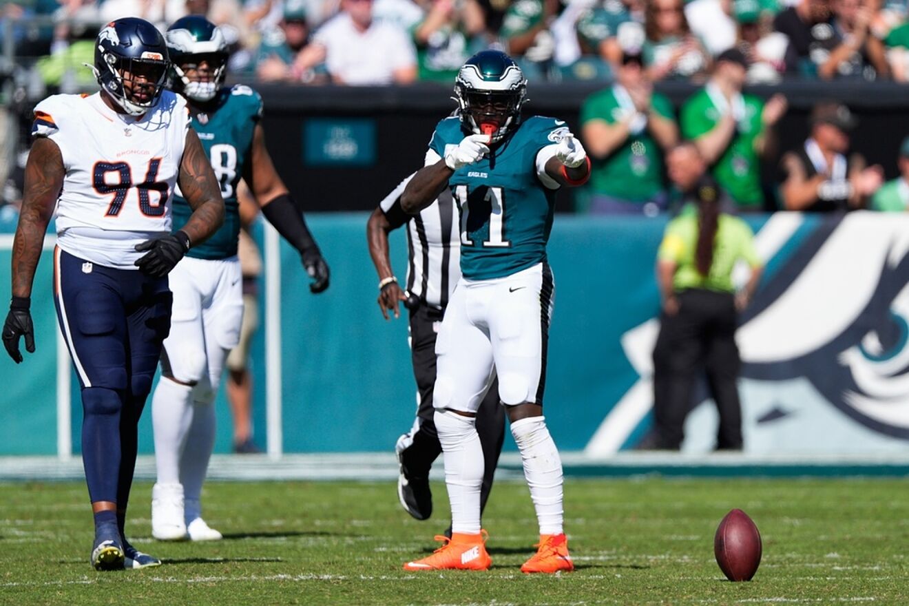 AJ Brown creates more tension when he 'blames' Jalen Hurts for the Eagles' first loss