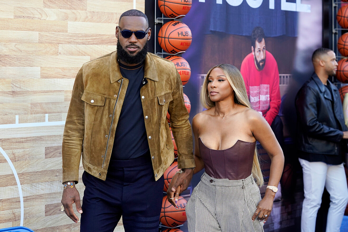 How Savannah James helped LeBron overcome his biggest fear | Marca