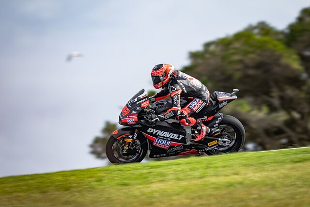 Manu Gonz�lez, en Australia.