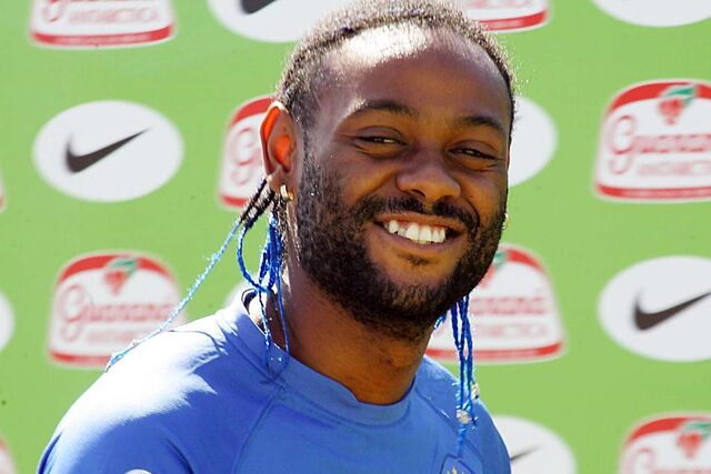 V�gner Love, con Brasil en 2007.