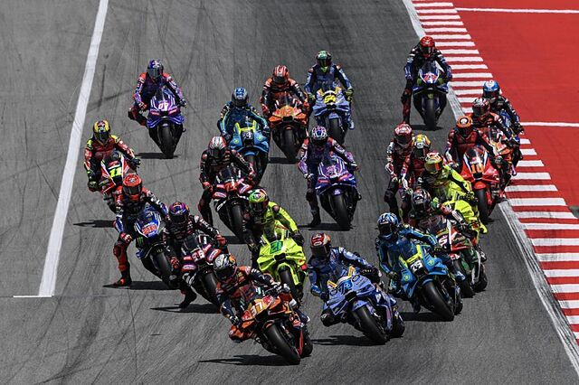 Salida en Montmel� GP Catalunya MotoGP 2026
