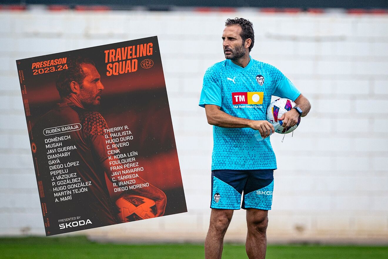 Baraja sube al avi�n a Yunus y deja fuera a Cavani, Castillejo, Marcos Andr�, Racic y Comert