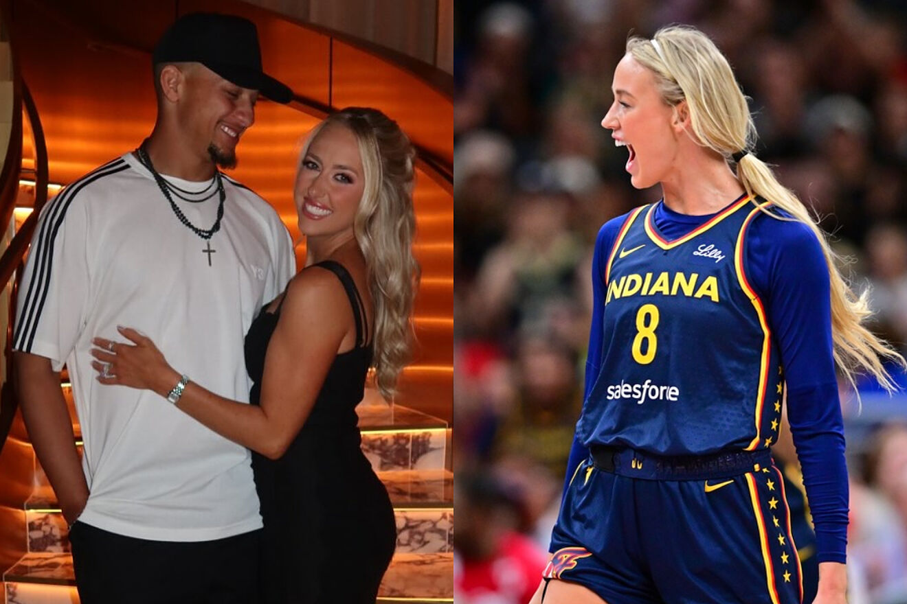 Sophie Cunningham's two-word reaction to Brittany Mahomes' outfit that...