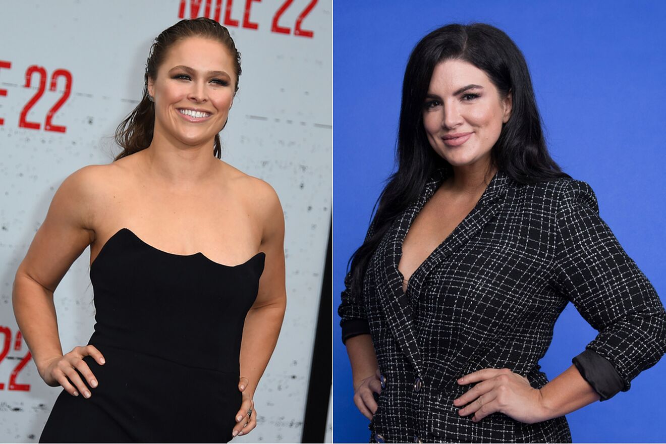 Ronday Rousey & Gina Carano