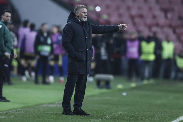 Thorsten Fink, durante el encuentro ante el Rayo
