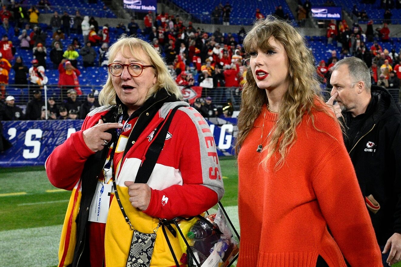 Donna Kelce and Taylor Swift