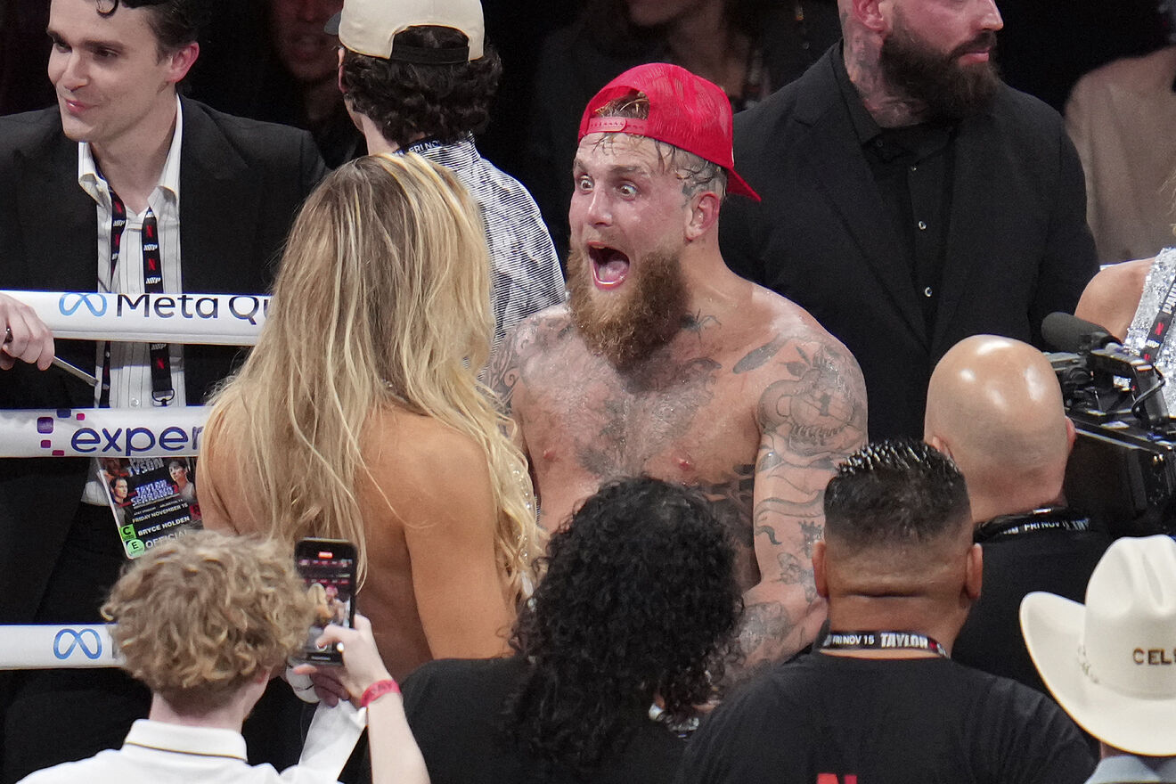 Jake Paul showed his sweet side by meeting a child battling cancer before facing Mike Tyson