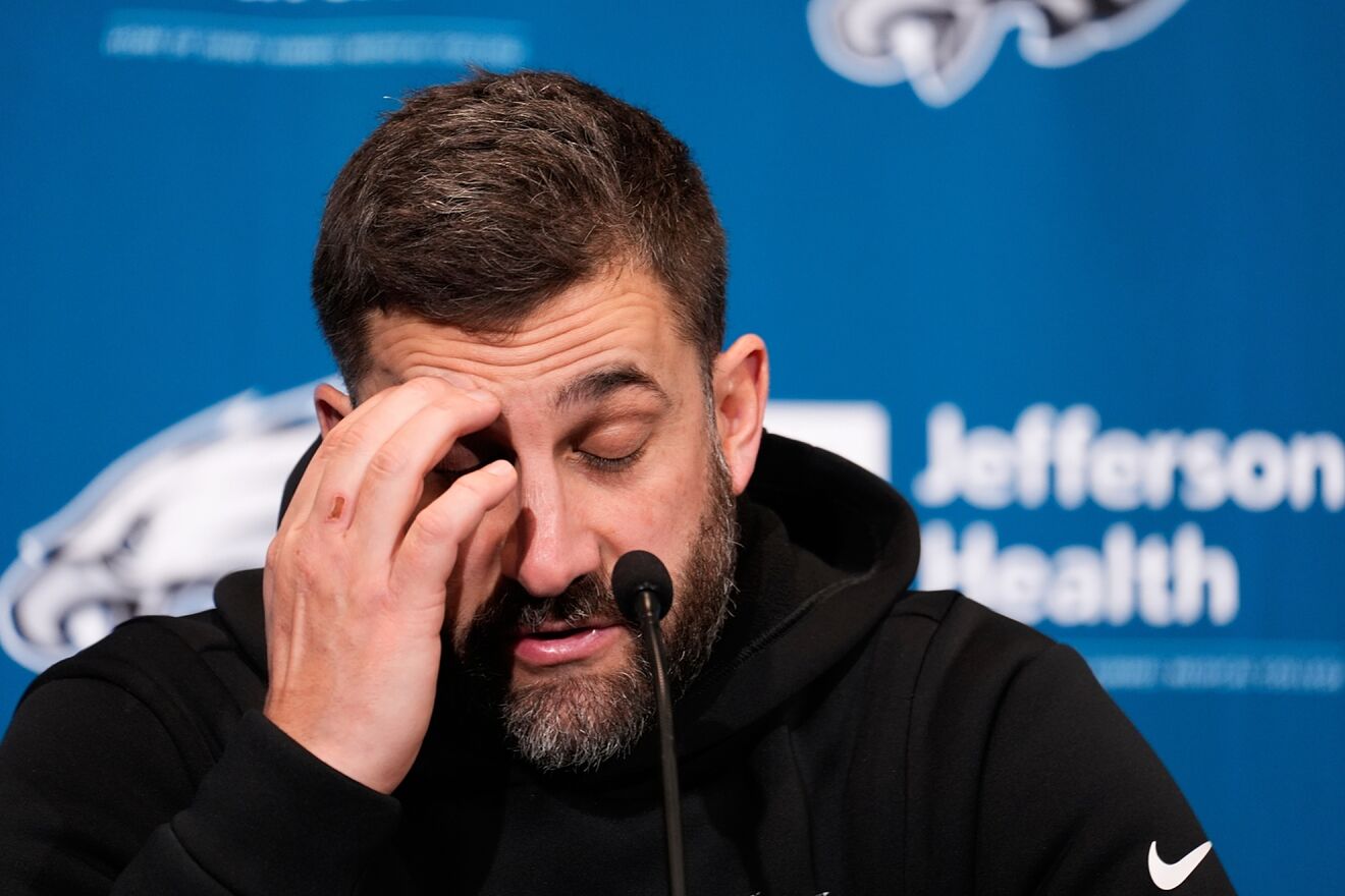 Nick Sirianni is in the hot seat after his conduct in the game against...