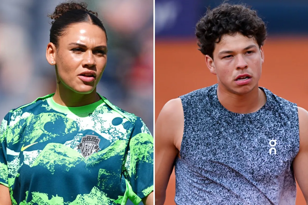 Trinity Rodman takes over Ben Shelton's celebration proving they are couple goals