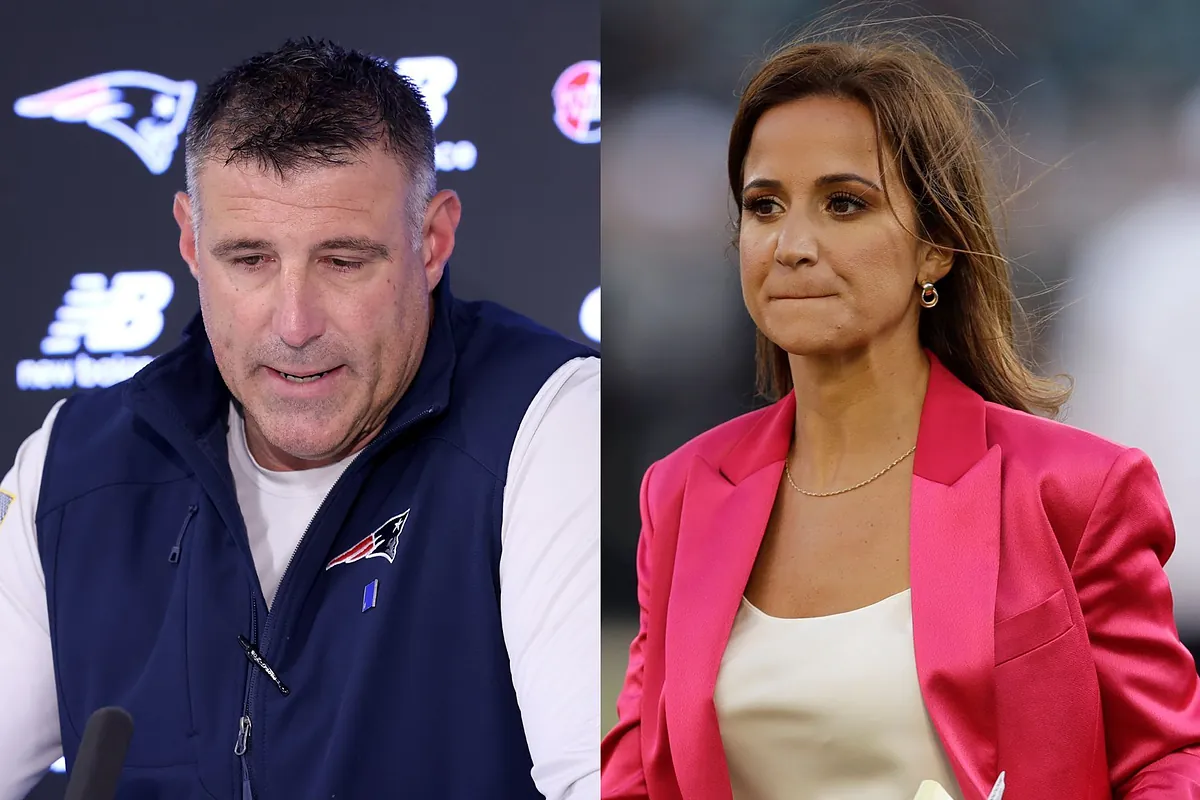 Dianna Russini asks about Mike Vrabel's wife in a resurfaced interview that adds to the speculation