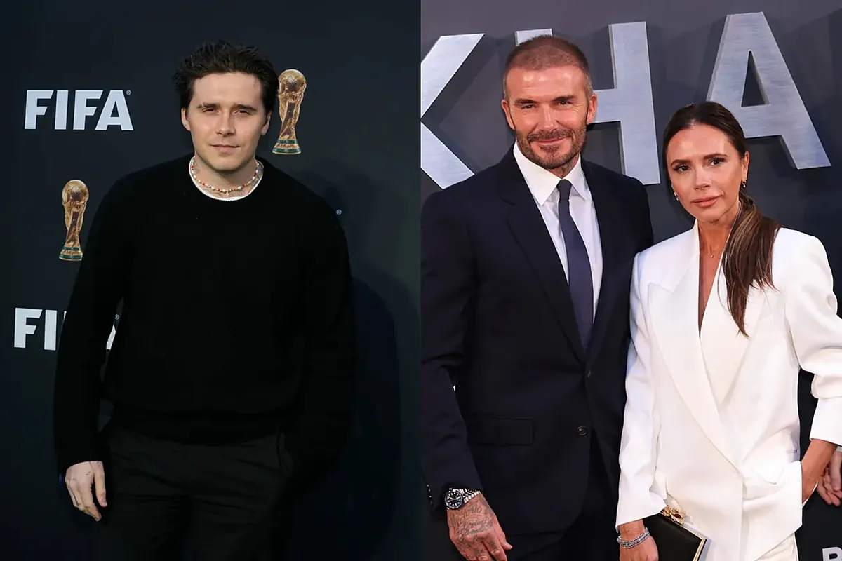 David Beckham reacts to dramatic comments from son Brooklyn as family ...