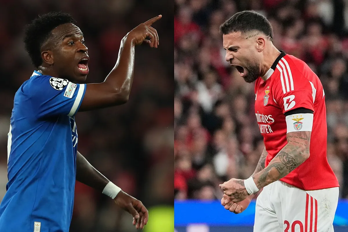 Vinícius Júnior faces humiliation from Otamendi during Real Madrid clash: "Look at this tattoo"